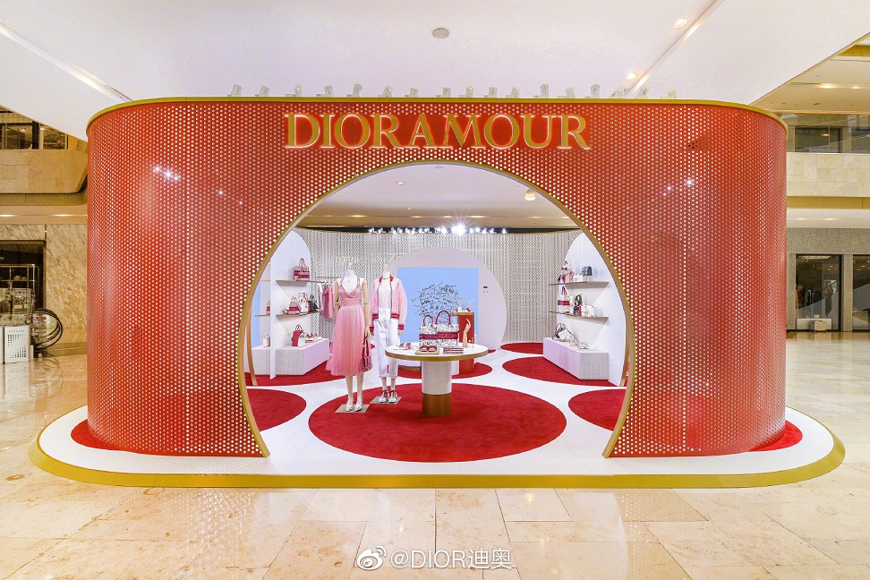 #DIORAMOUR#限定系列限時精品店